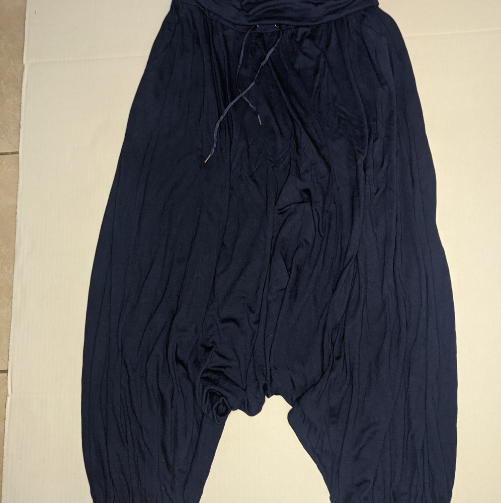RALPH LAUREN RLX HAREM PANTS Large Blue.